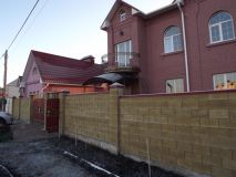 Кованый балкон + навес